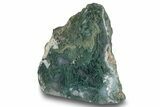 Polished, Free-Standing Moss Agate - Oregon #246262-1